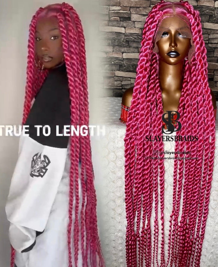 Senegalese Twist Protective Hairstyle -Tonia