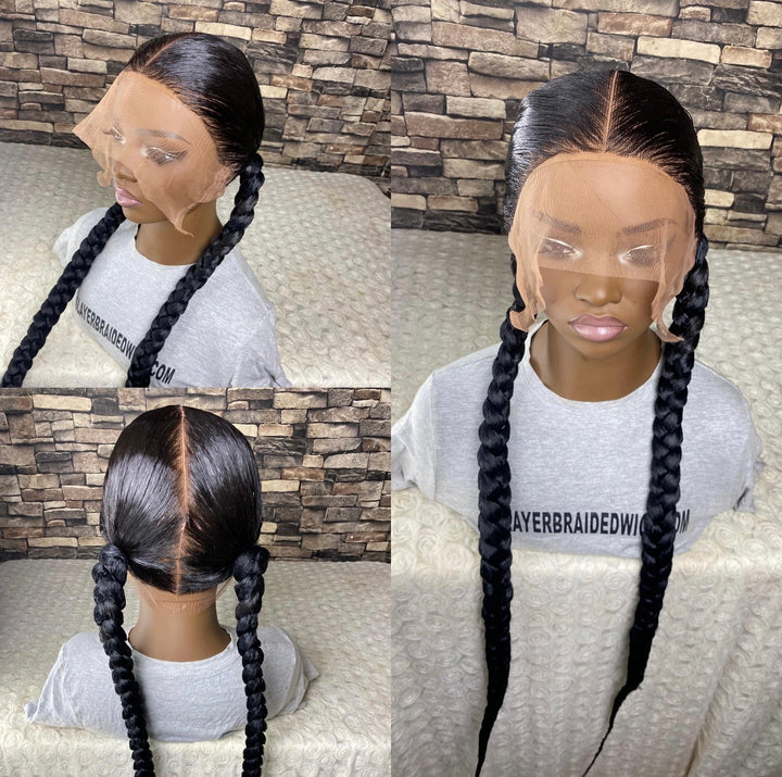 Hairband Wig Detachable ponytail Wig :- Lilly Unit