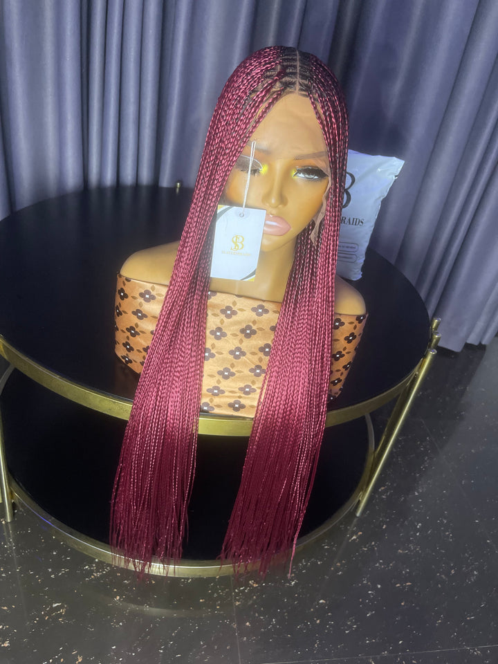 Glueless Knotless Black Women Hairstyle -Bora 