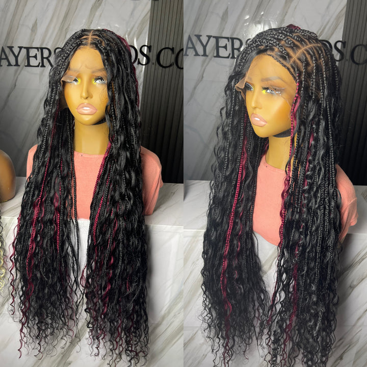 Premium Human Hair Wig|Lightweight|Fast Ship Global -Kesia