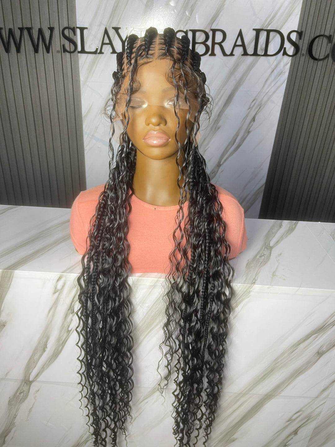 Glueless Curly Wig |Easy install |Fast Ship Uk/USA -Fina Unit 2