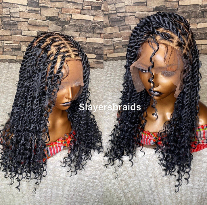 BoxBraid Twist Wig Limited Stock Protective Hair -Adenike
