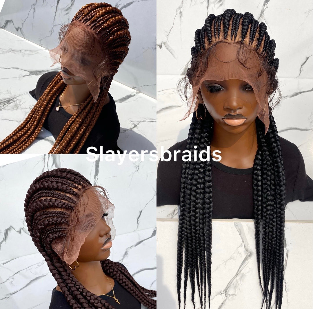 Allback wig –Glueless lightweight, Limited stock Braid -Koren 