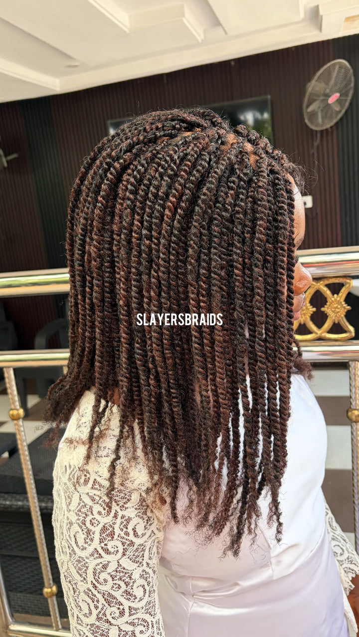 Short Kinky dread Wig|Fast ship hair- Roxanne unit