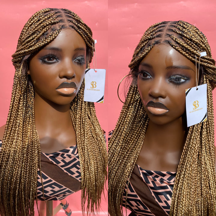 24"Knotless Mixed Blonde Braids -Verena