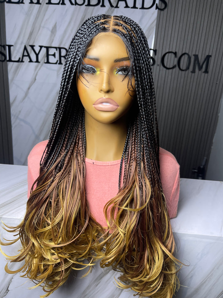 Curly Knotless Wig,Glueless Beginner Friendly Wig -Debbie 