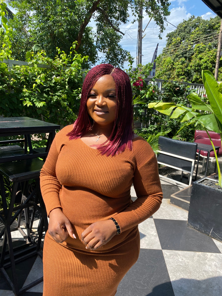 Protective Style Braids For Women Easy install hair-Bob Nano unit 