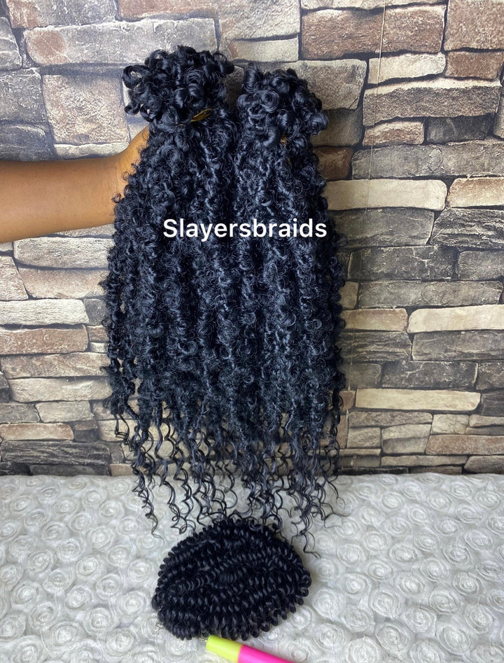 Handmade ButterflyLoc Extension Strands -Zinga