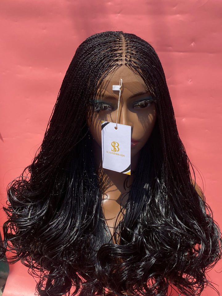 Mini twist glueless bohobraid: Eno-