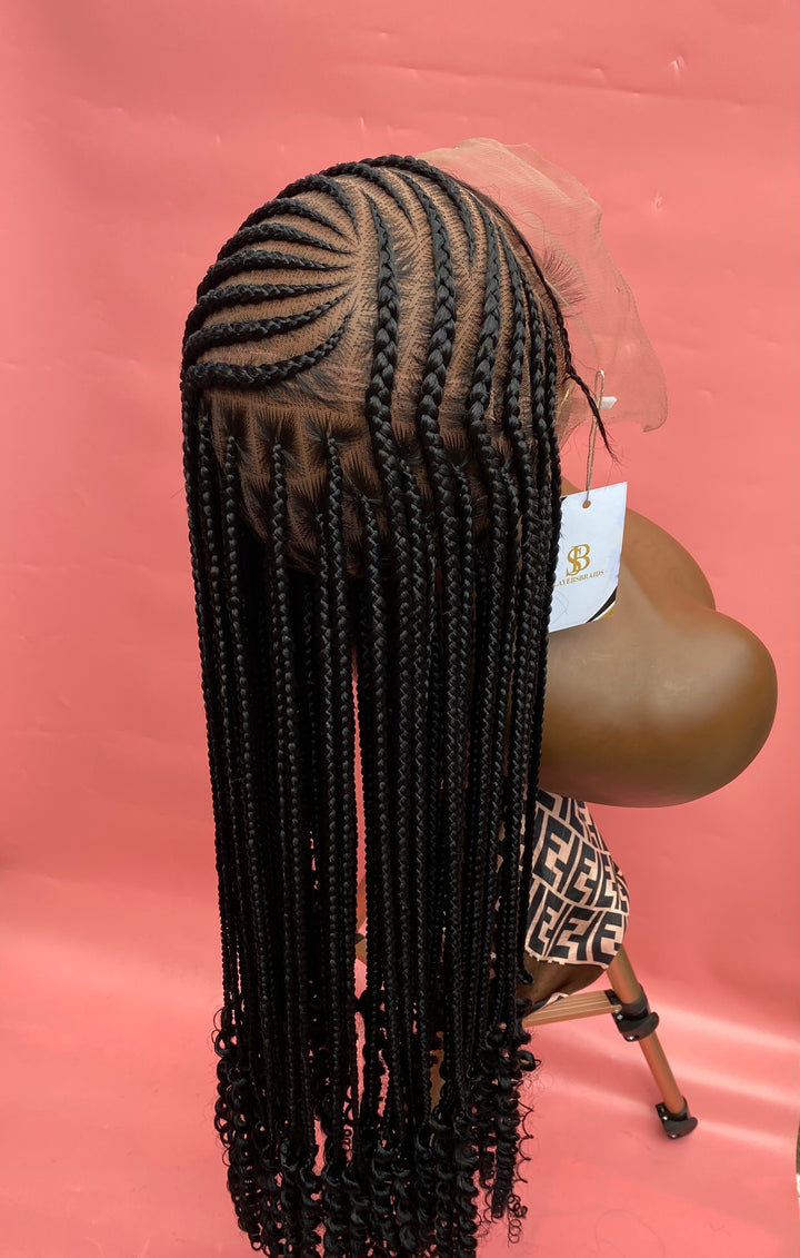 Fulani Cornrow Lemonade Braid -harida unit