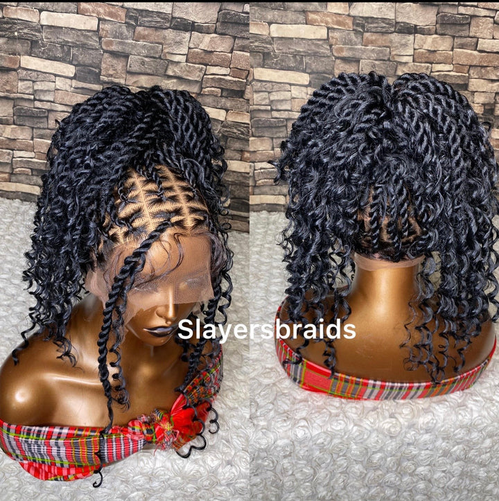 BoxBraid Twist Wig Limited Stock Protective Hair -Adenike