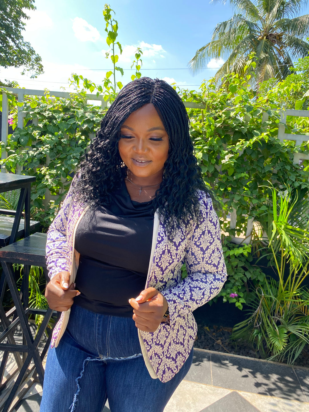 Fast Ship Center Part Braid For Black Women -Golda