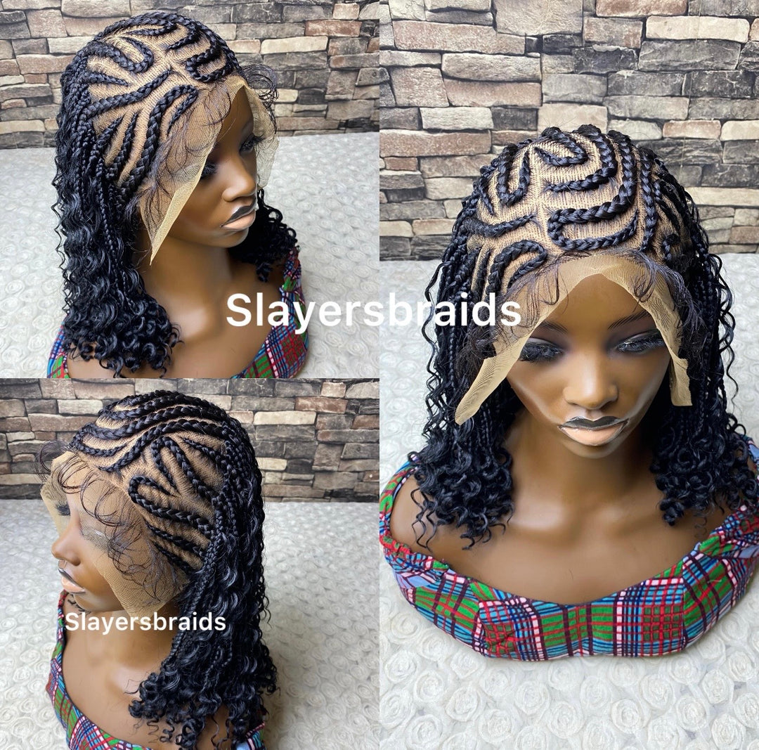 Braided Lace Wig – Easy Install, Long Lasting -Ivy Unit