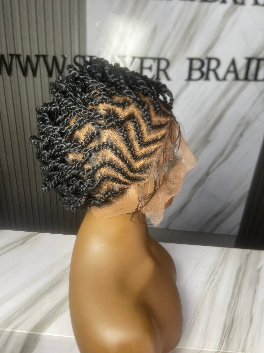 Glueless Beginner Friendly Natural Scalp Kinky Twist Hair -Serlea