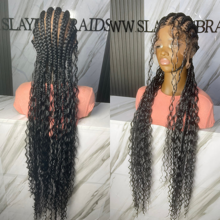 Glueless Curly Wig |Easy install |Fast Ship Uk/USA -Fina Unit 2