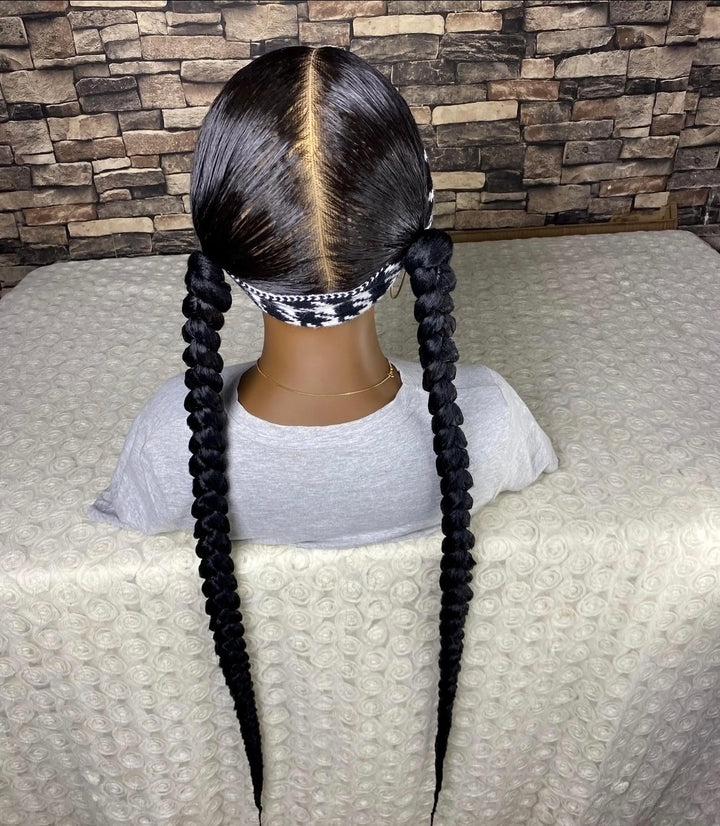 Hairband Wig Detachable ponytail Wig :- Lilly Unit