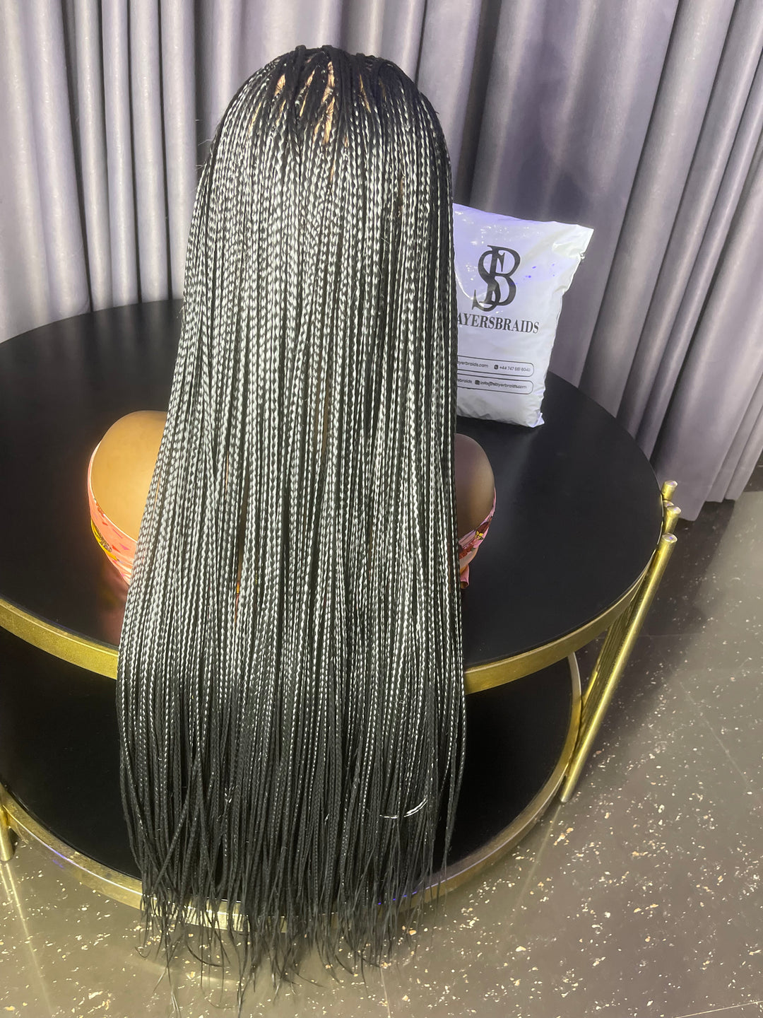 Knotless braided wigs for black women -Bora 
