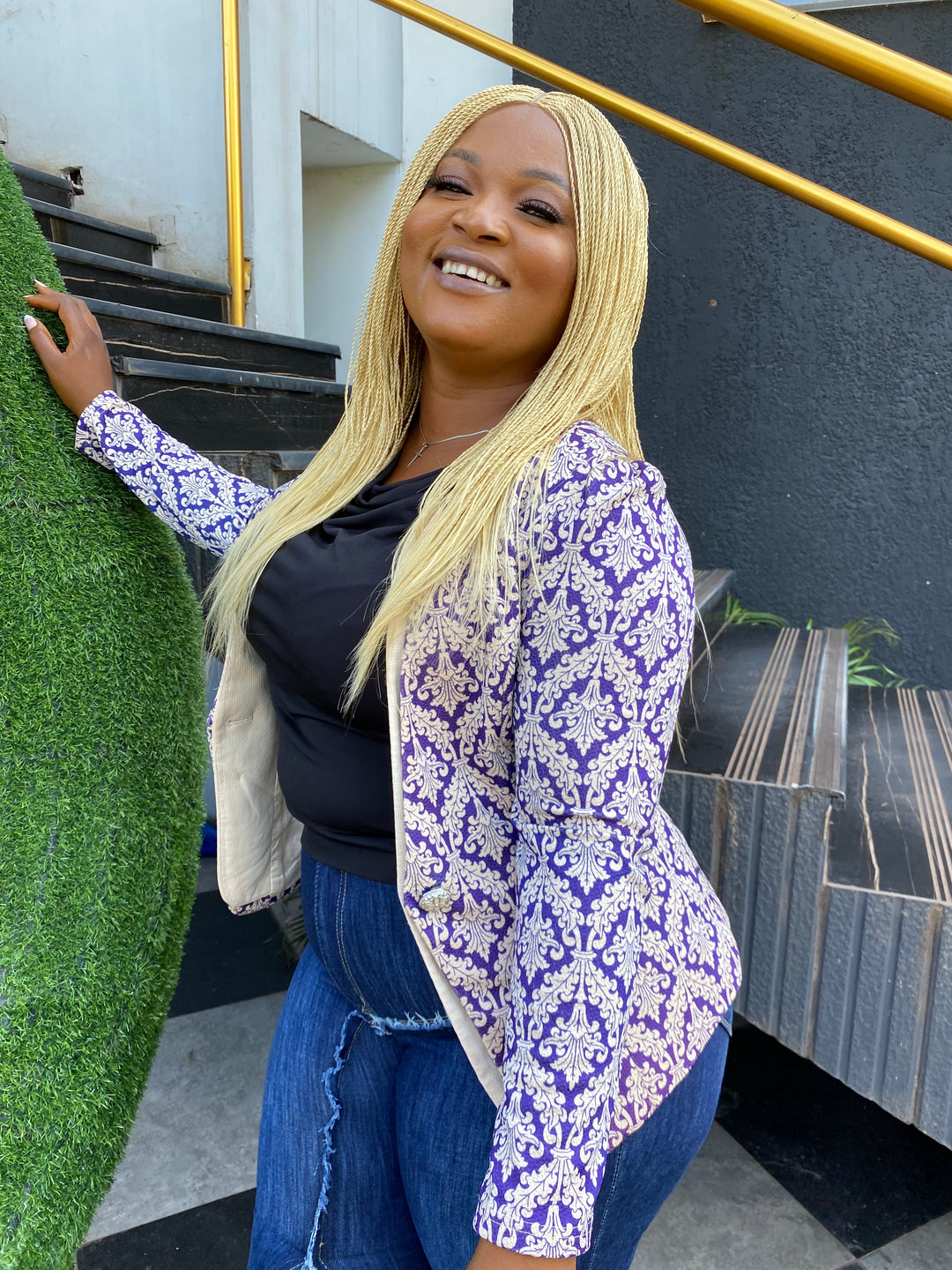 Fast Ship Micro Braids Lace Wig|Easy install hair- Nano 