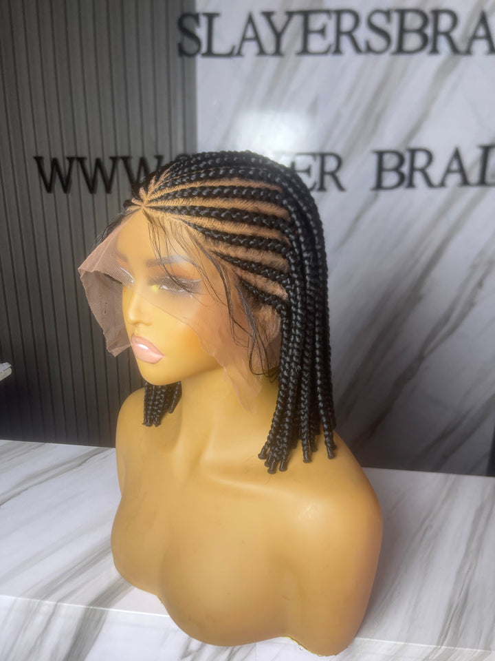 Cornrow Bob Wig For Black Women -Nia unit