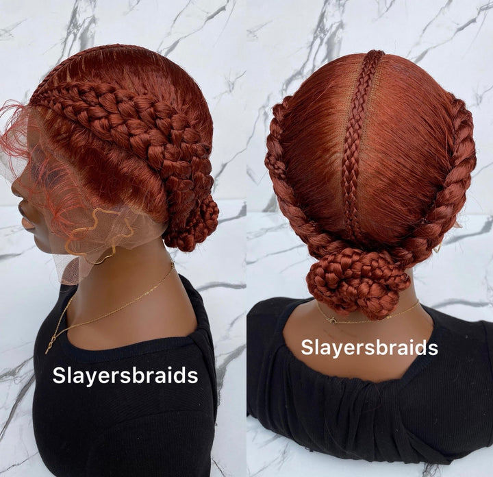 Glueless braided wigs- Alena 