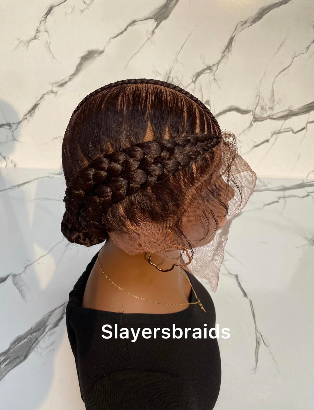 Glueless braided wigs- Alena 