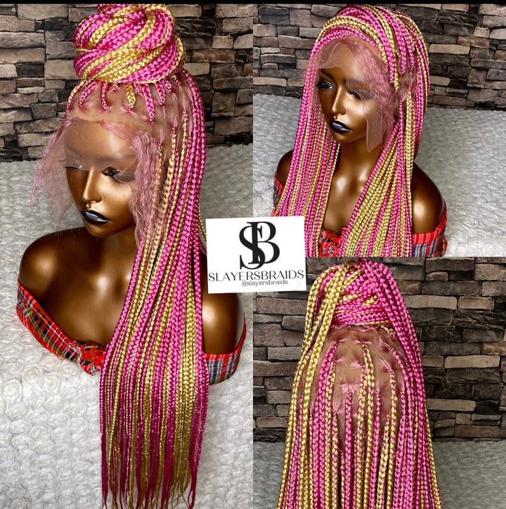 Glueless Knotless Wig Natural Scalp, Ready to Ship Uk -Seraina