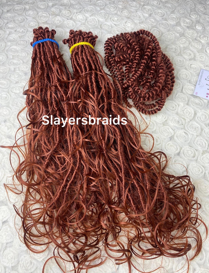 Premade Crochet Locs Handmade Extensions -Bimbo