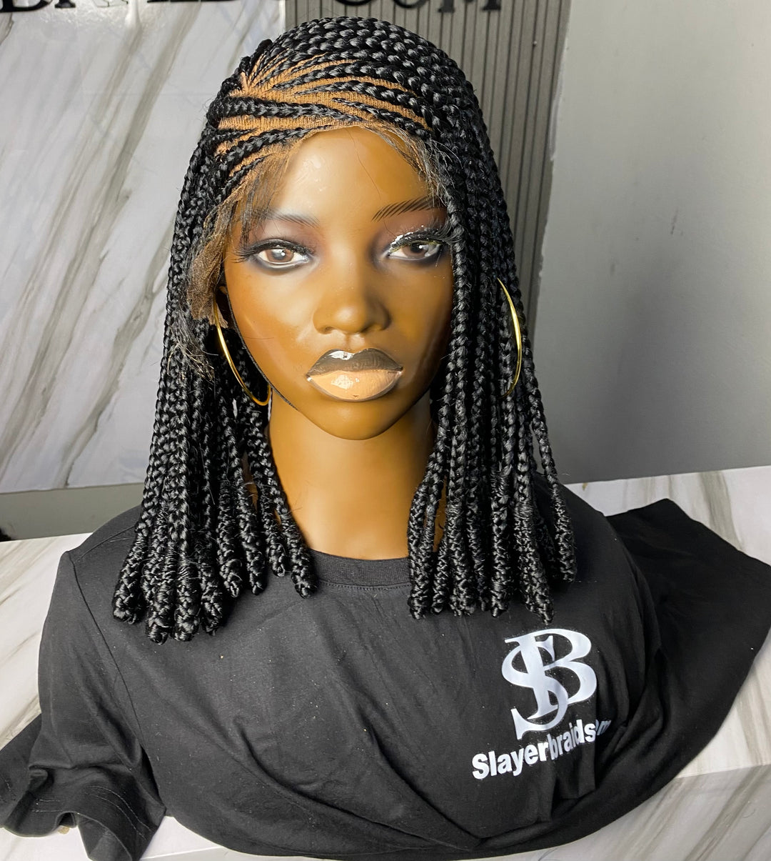 Knotted tips Cornrow Wig: Moana unit