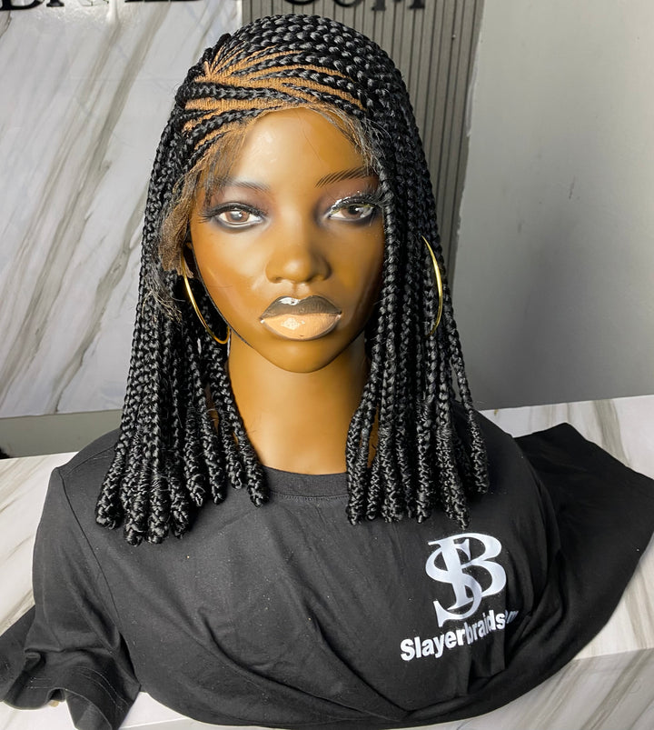 Knotted tips Cornrow Wig: Moana unit