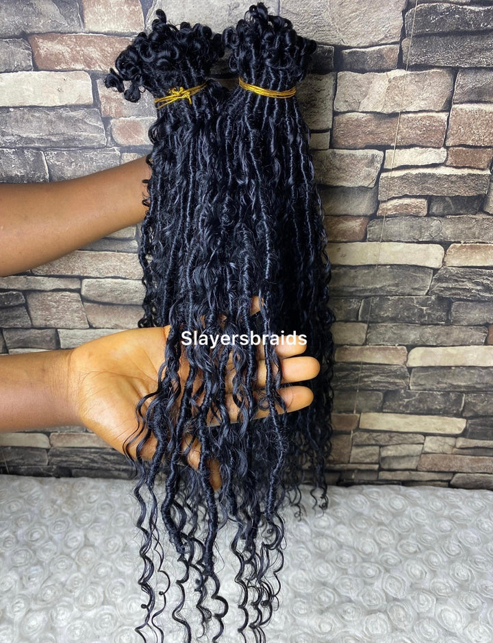 Handmade Loc Extensions Hair -Harley