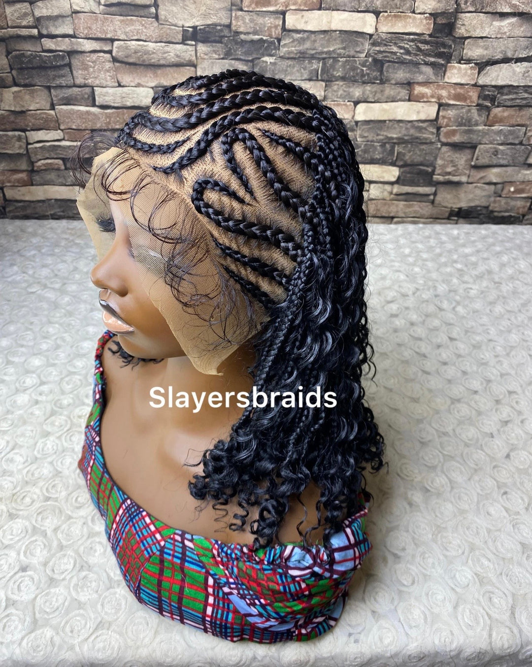 Braided Lace Wig – Easy Install, Long Lasting -Ivy Unit