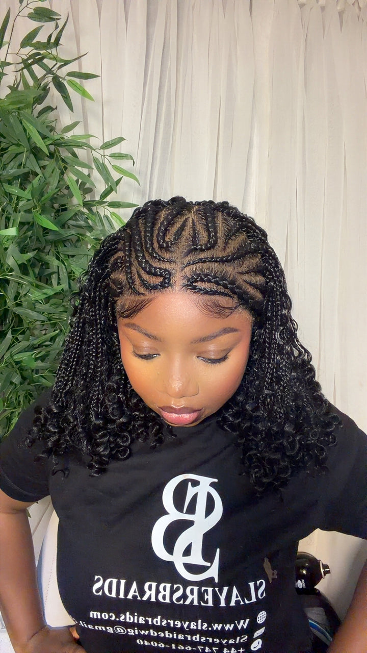 Braided Lace Wig – Easy Install, Long Lasting -Ivy Unit