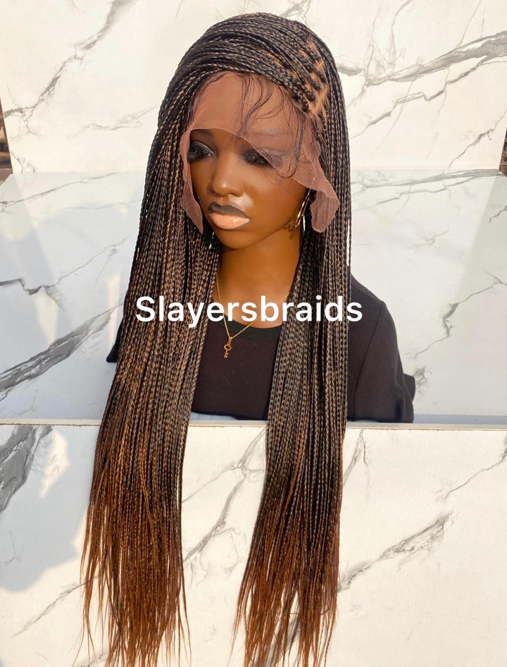 knotless Braids Wig For Black Women -Nessa unit