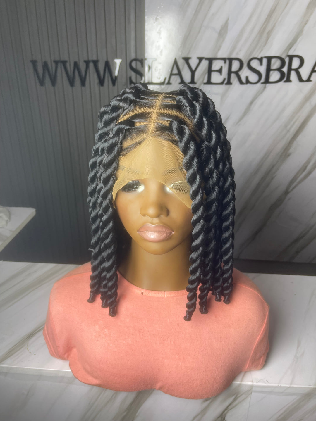 Twist Bob Wig For Black Women -Zitel unit