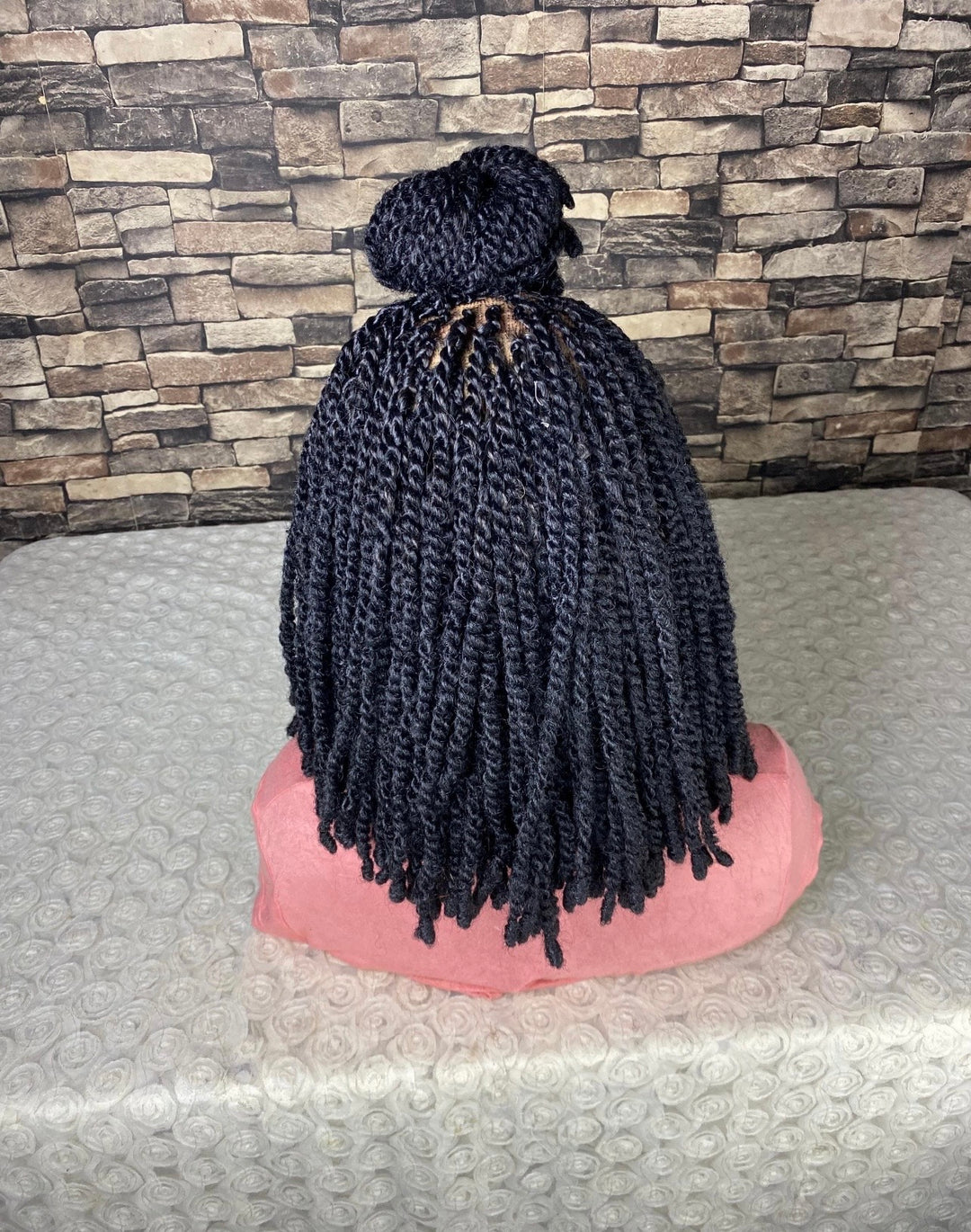 Knotless Braided Wig Kinky Twist Full Lace -Loren