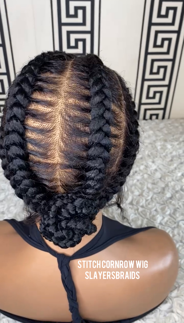 Premium quality Braid|Glueless install Wig -Tiana