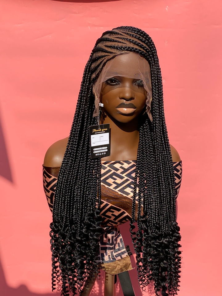 Fulani Cornrow Lemonade Braid -harida unit