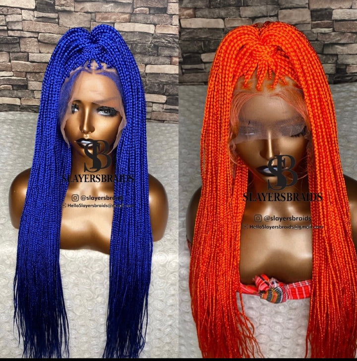 Luxury Knotless Wig – Glueless, Natural Scalp, Easy Install,-Danda