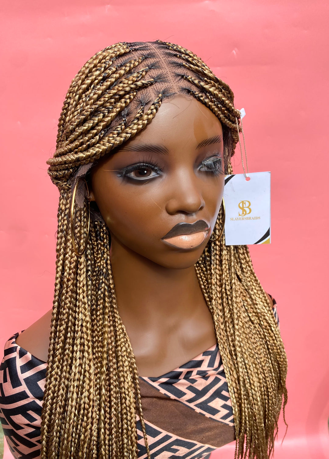 24"Knotless Mixed Blonde Braids -Verena