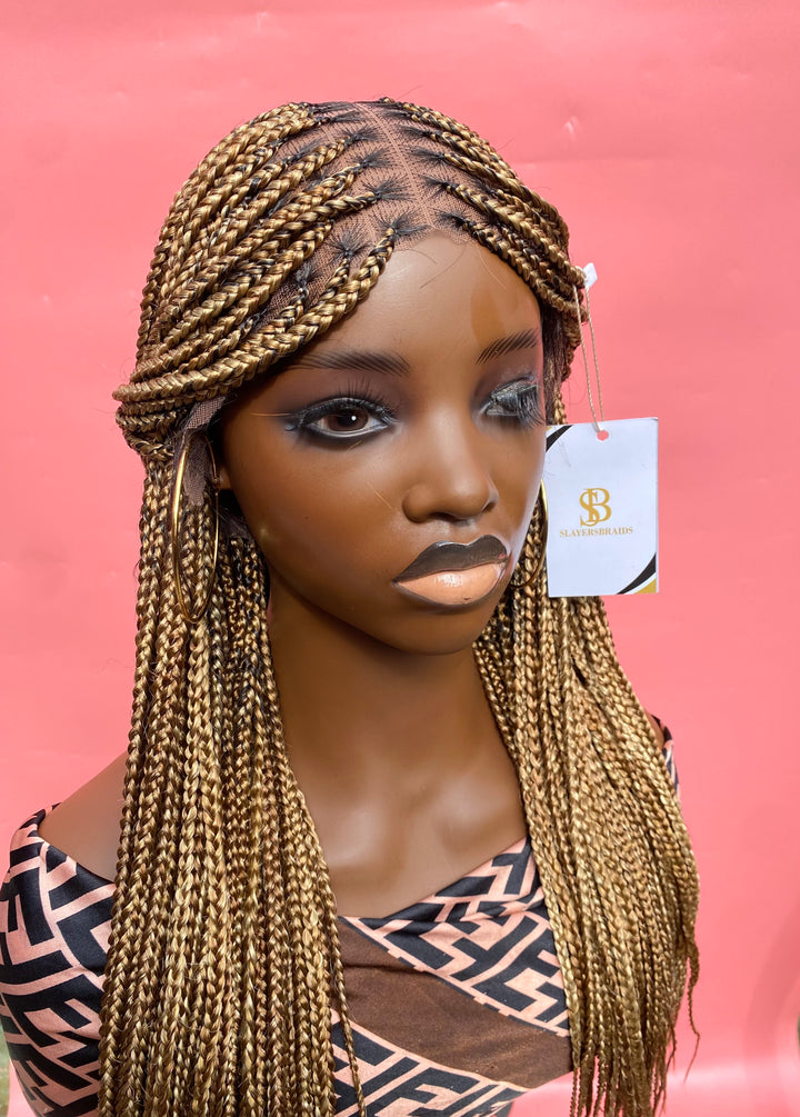 24"Knotless Mixed Blonde Braids -Verena