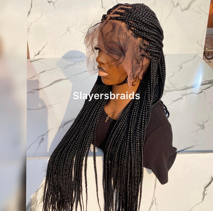 FastShip Wig|Glueless Natural Install Knotless Braid Hair -Zulum