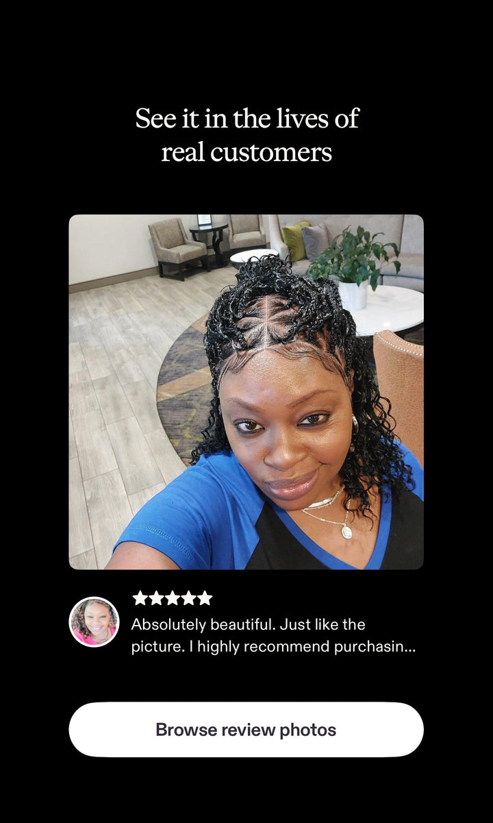 Triangle Knotless Goddess Braids -Diana 2