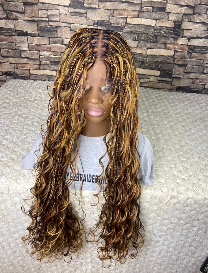 Boho Braids Wigs for black women -Diana 