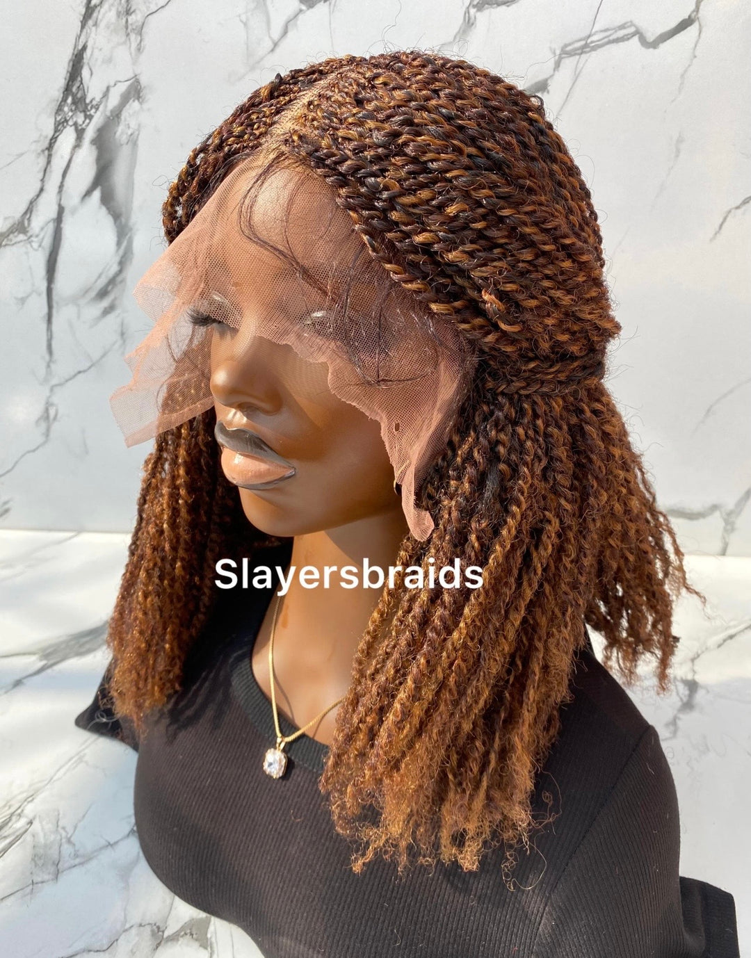 Mini Coco Twisted Wig Knotless Hair-Kamsi