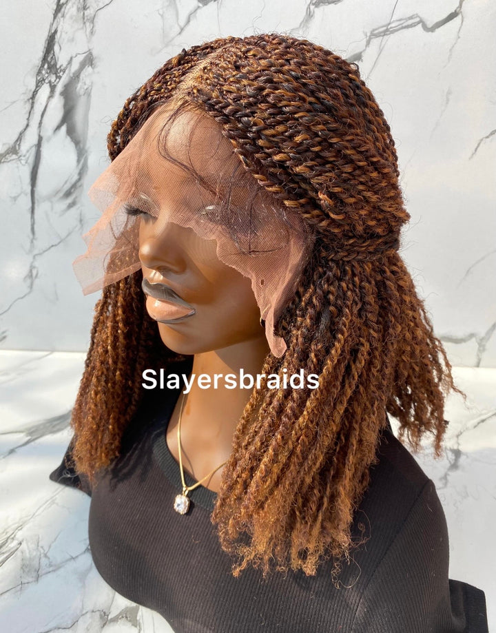 Mini Coco Twisted Wig Knotless Hair-Kamsi