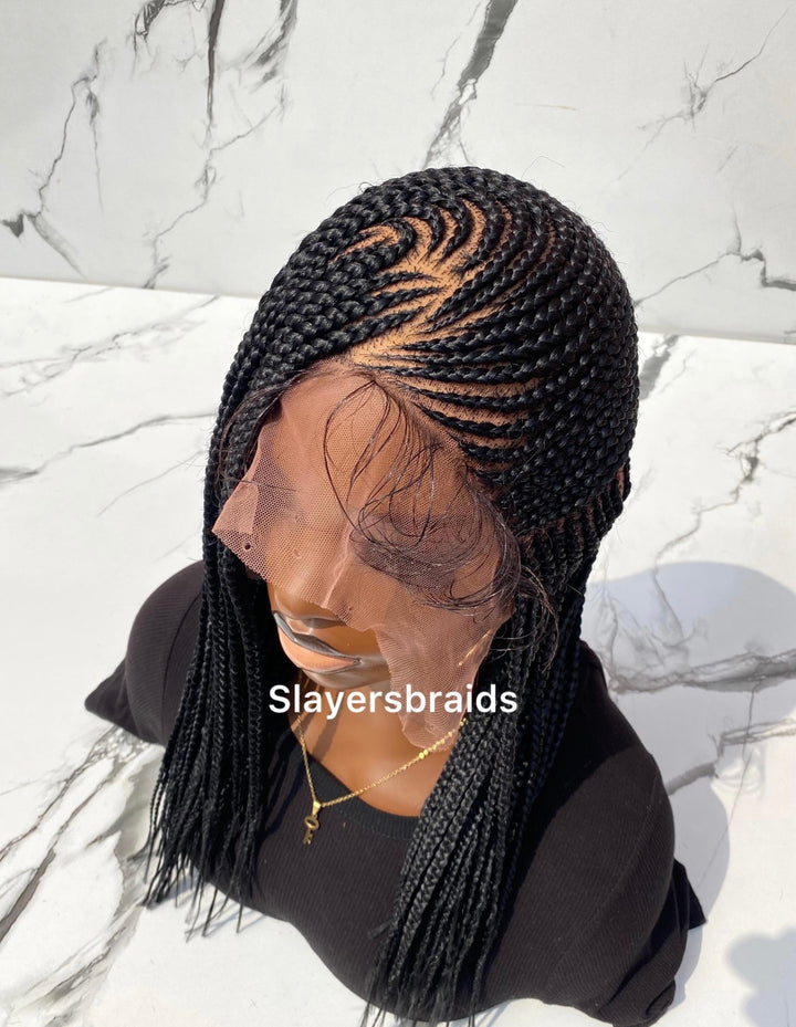 Free delivery Flawless cornrow wig -Juma