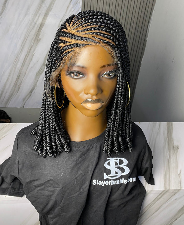 Knotted tips Cornrow Wig: Moana unit