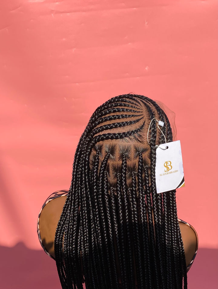 Fulani Cornrow Lemonade Braid -harida unit