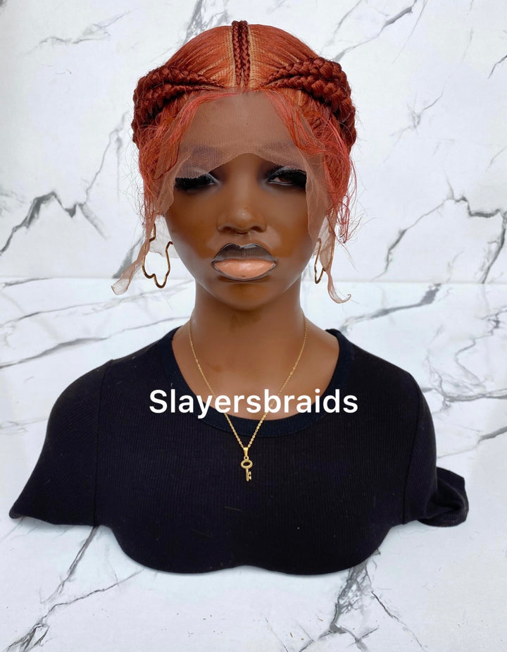 Glueless braided wigs- Alena 