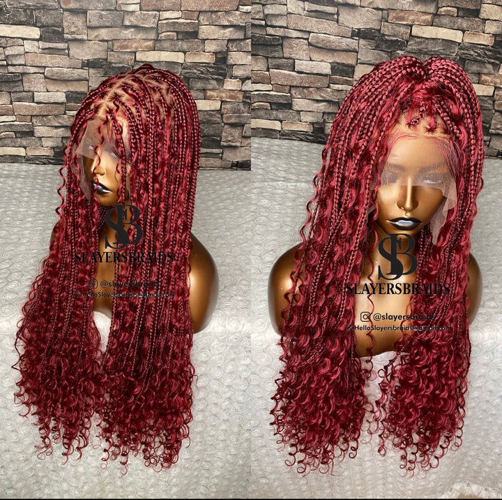 Boho Knotless Wig ,No Glue Install Braid, Beginner Friendly -Diana 
